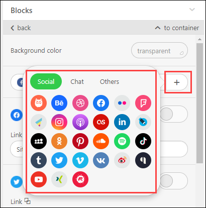 httpsdownloadsintercomcdncomio268687167bb7956d950aaadb86aa0084aworkingwithsocialmediablocksettings-socialchatandothersoptionspng.png